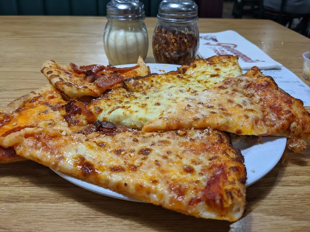 Assorted Pizza from the Buffet