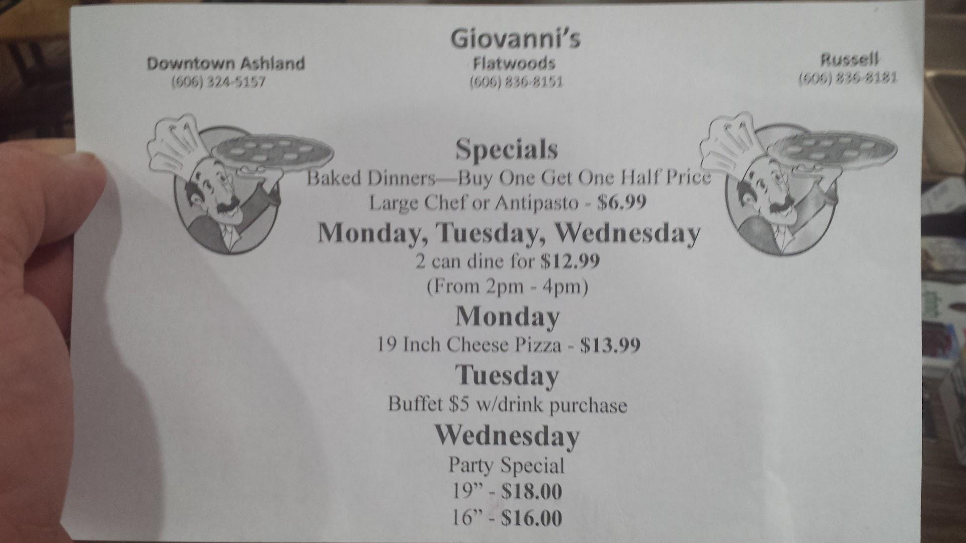 Giovanni's Downtown Ashland
